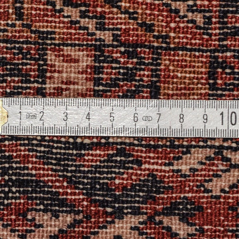 Loper Turkaman tapijt - 369 x 106 cm - rood