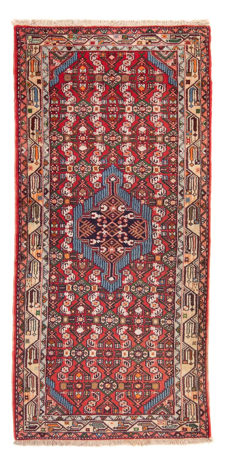 Loper Perzisch Tapijt - Nomadisch - 197 x 83 cm - rood