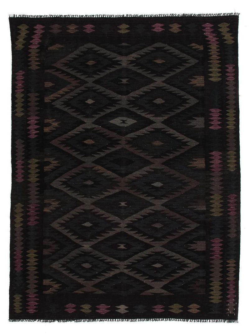 Kelim tapijt - Splash - 230 x 168 cm - veelkleurig