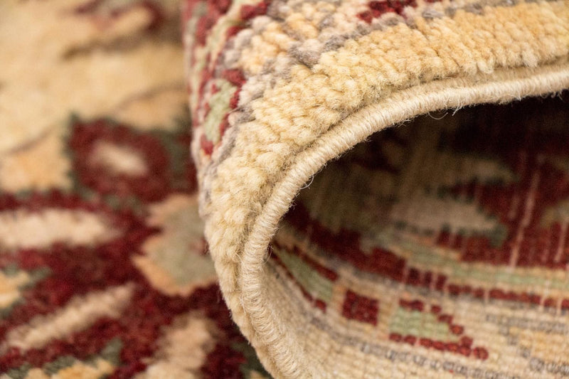 Loper Ziegler tapijt - 306 x 80 cm - geel