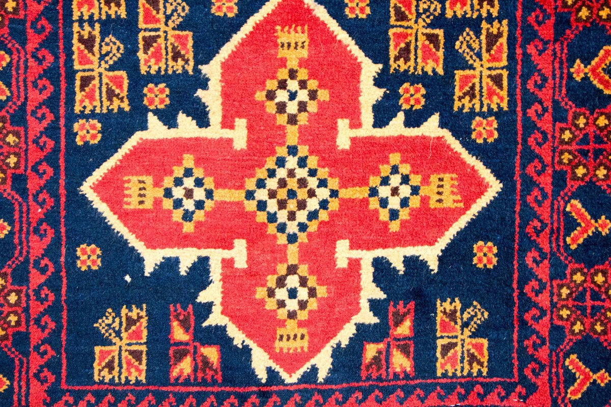 Baluch tapijt - 136 x 80 cm - blauw