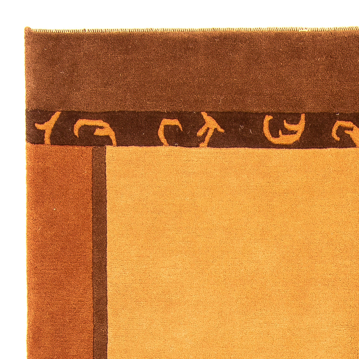 Nepal tapijt - 194 x 142 cm - bruin