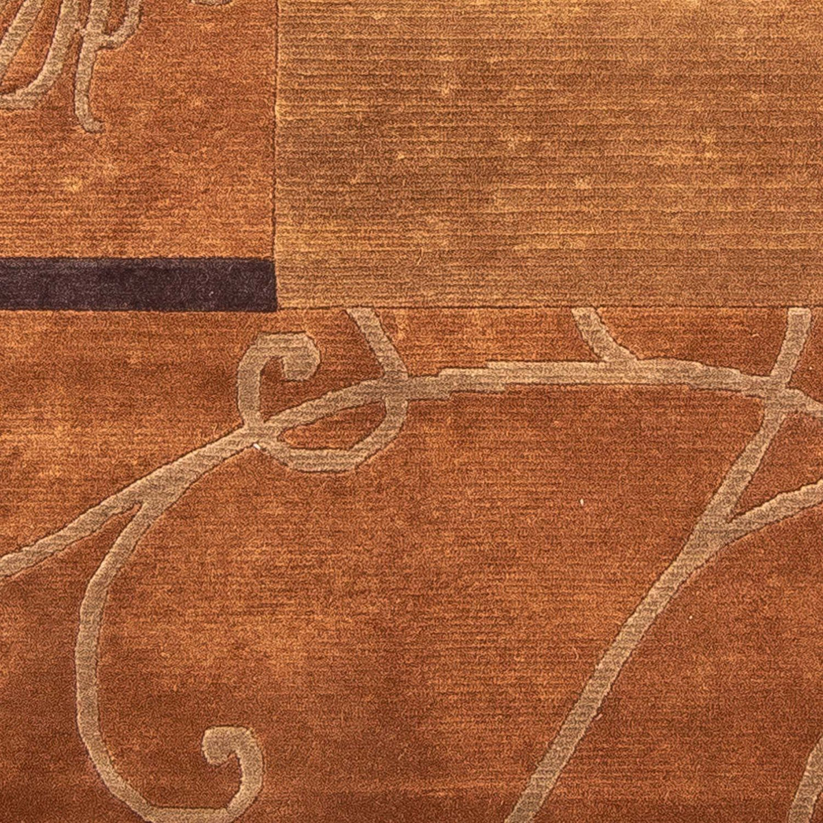 Nepal tapijt - 207 x 142 cm - bruin