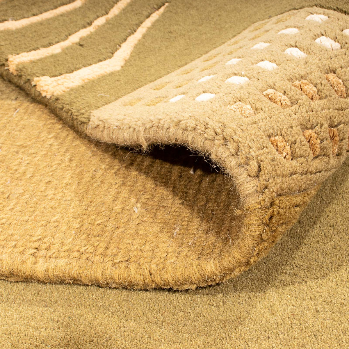 Nepal tapijt - 199 x 145 cm - bruin