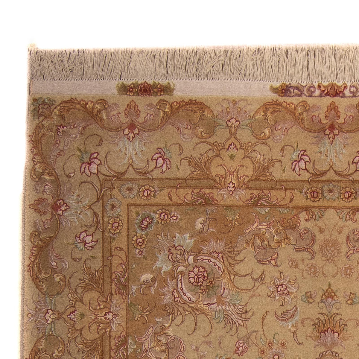 Perzisch tapijt - Tabriz - Premium - 200 x 150 cm - bruin