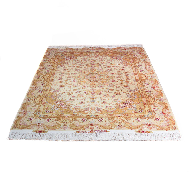 Perzisch tapijt - Tabriz - Premium - 200 x 150 cm - beige