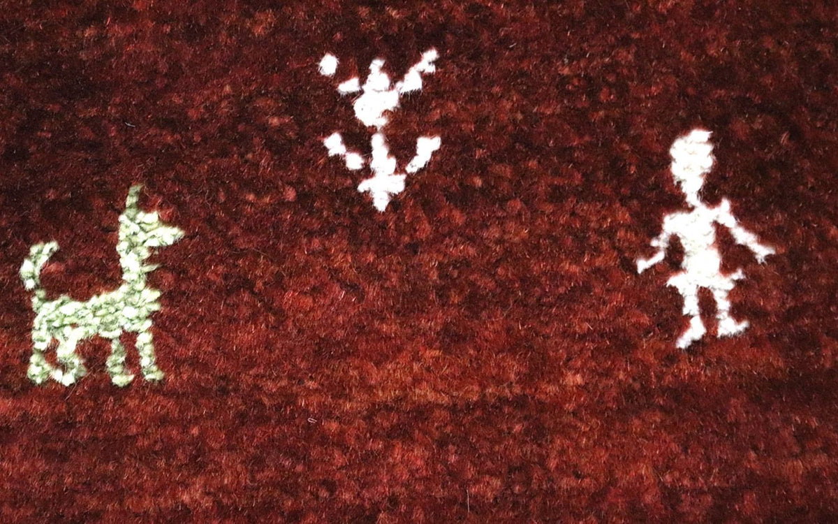 Loper Gabbeh Tapijt - Loribaft Perzisch - 280 x 81 cm - bruin