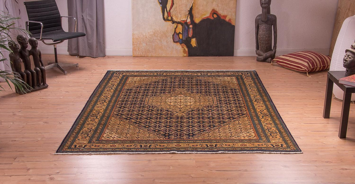 Perzisch Tapijt - Nomadisch - 256 x 195 cm - blauw