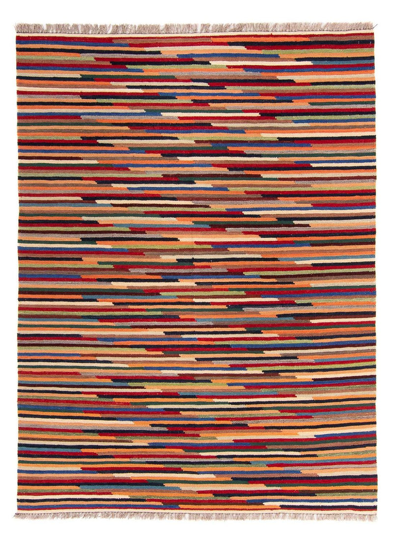 Kelim tapijt - Trendy - 206 x 148 cm - veelkleurig
