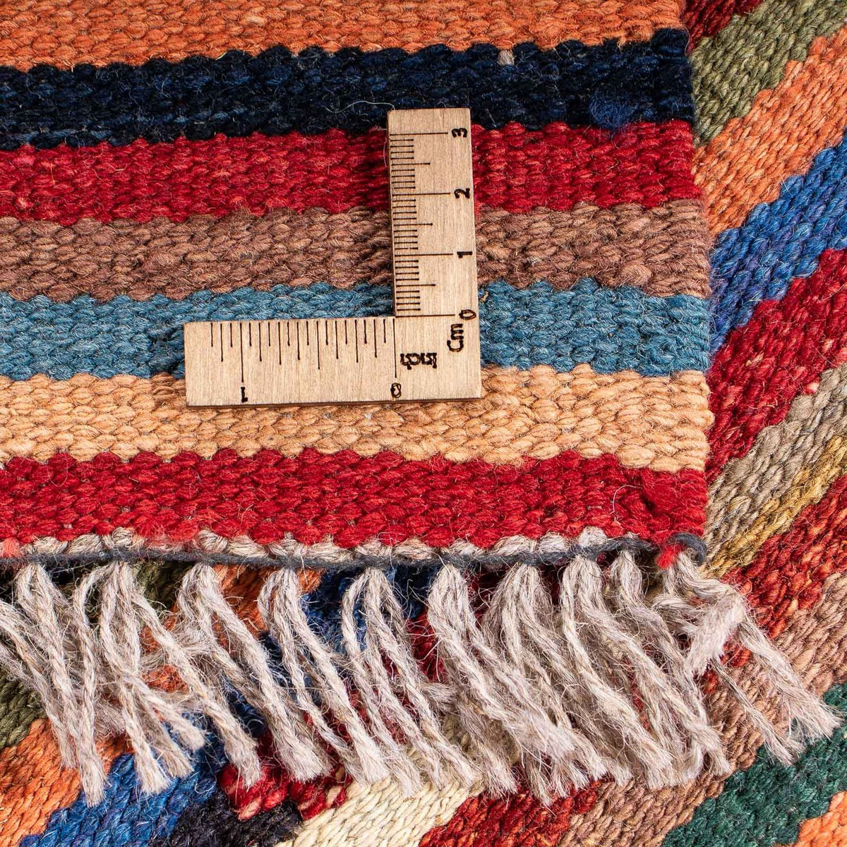 Kelim tapijt - Trendy - 202 x 147 cm - veelkleurig