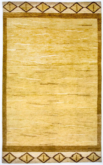 Indo Gabbeh Tapijt 150x242cm - Wollen tapijt