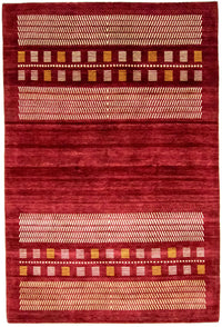 Gabbeh Tapijt - Loribaft Perzisch - 300 x 198 cm - rood