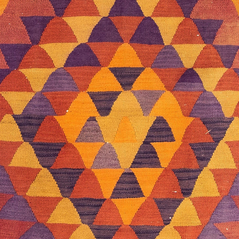 Loper Kelim tapijt - Oud - 310 x 150 cm - veelkleurig