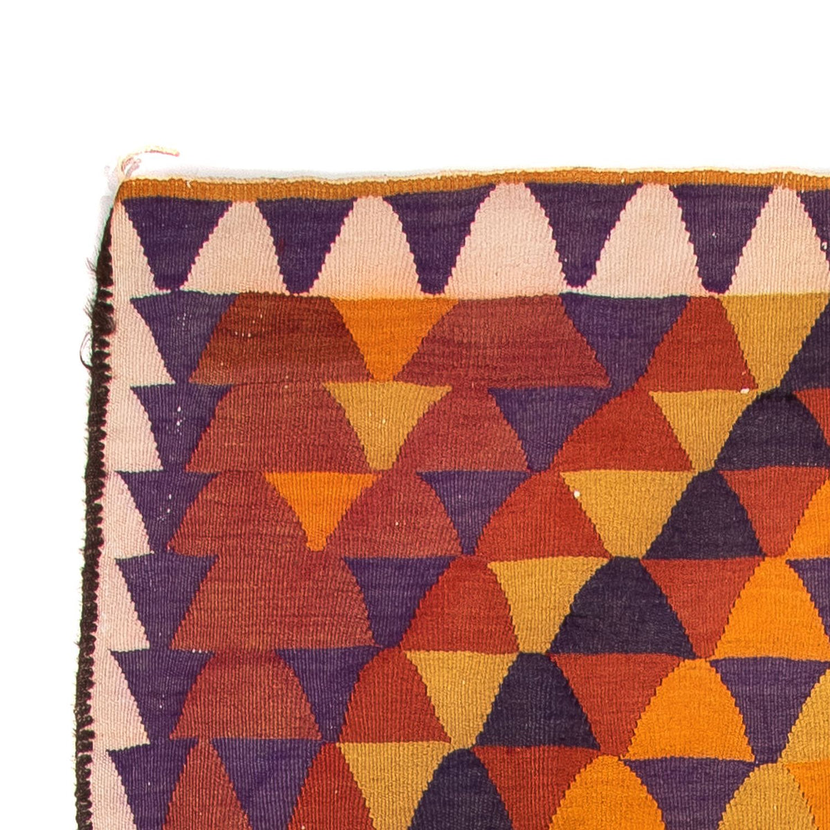 Loper Kelim tapijt - Oud - 310 x 150 cm - veelkleurig