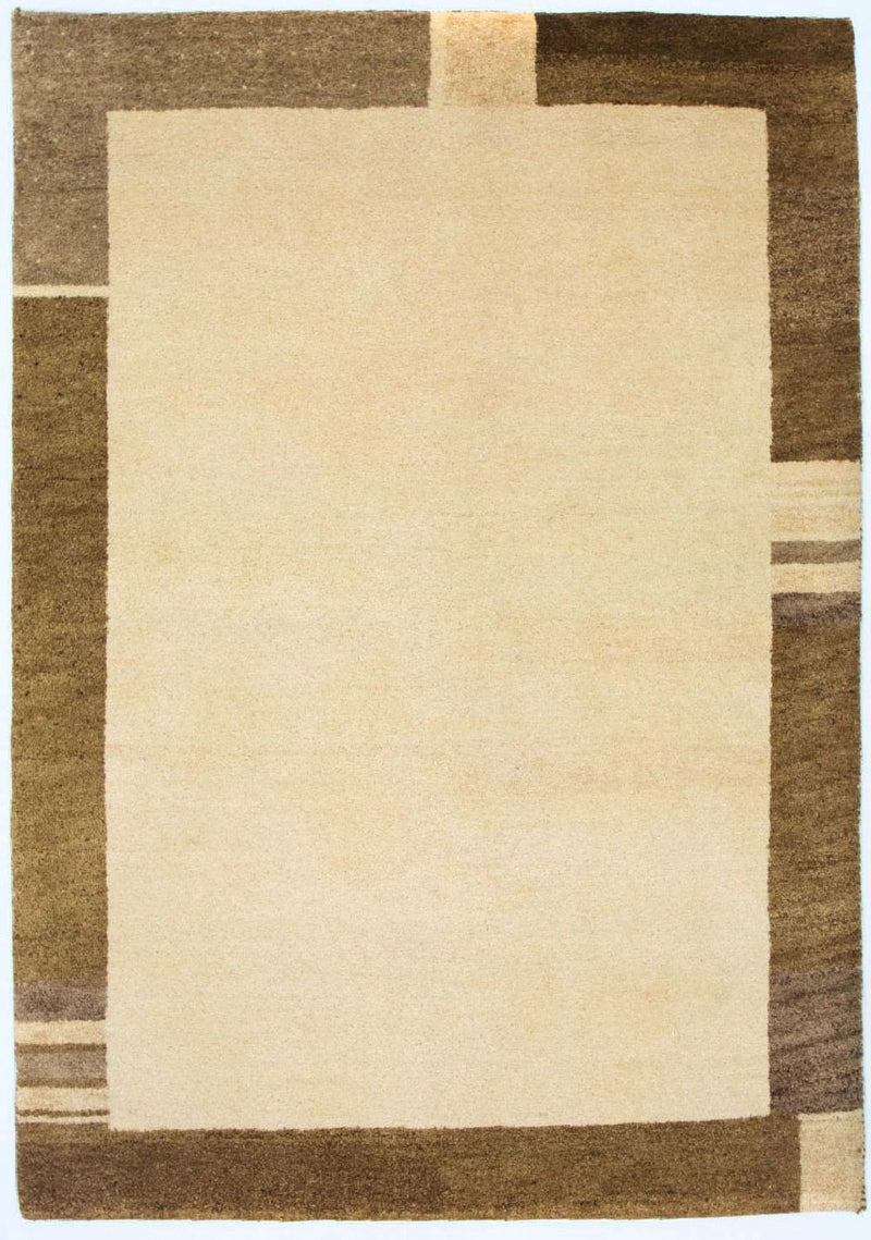 Gabbeh tapijt - Indus - 196 x 143 cm - beige