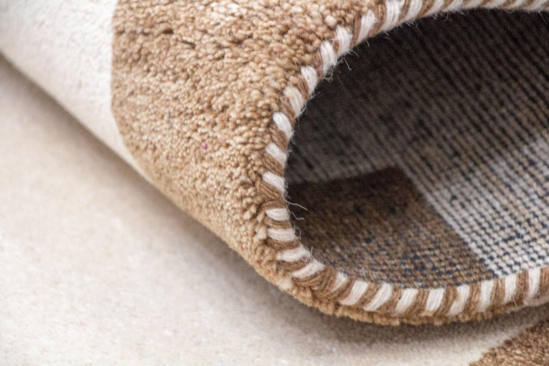 Gabbeh tapijt - Indus - 196 x 143 cm - beige