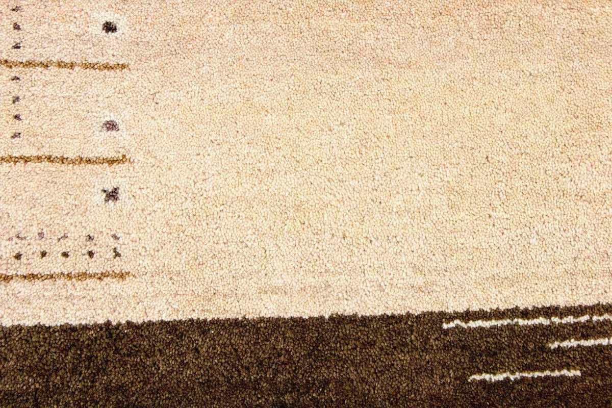 Gabbeh tapijt - Indus - 160 x 91 cm - beige