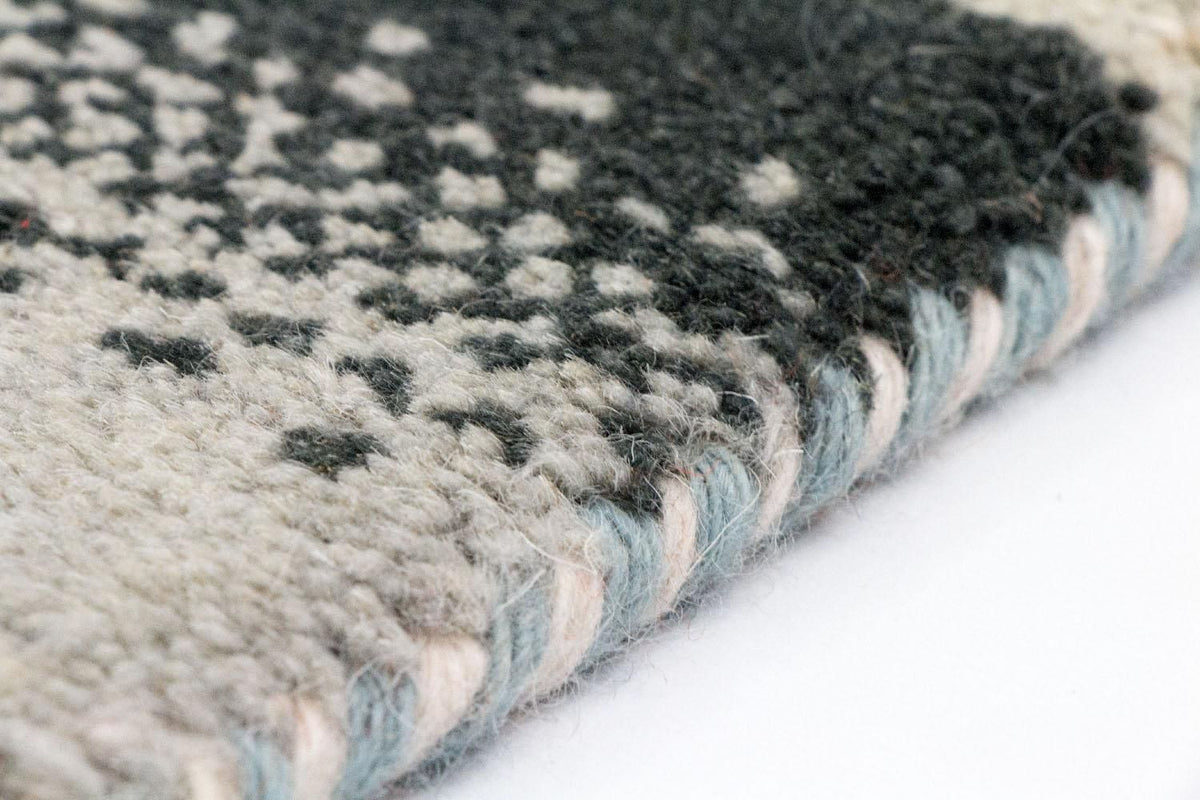 Gabbeh tapijt - Indus - 141 x 72 cm - zilver