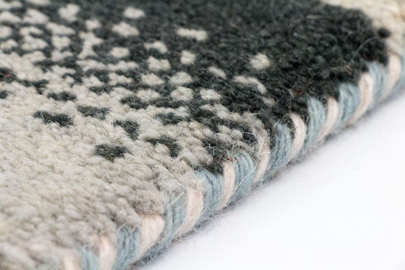 Gabbeh tapijt - Indus - 141 x 72 cm - zilver