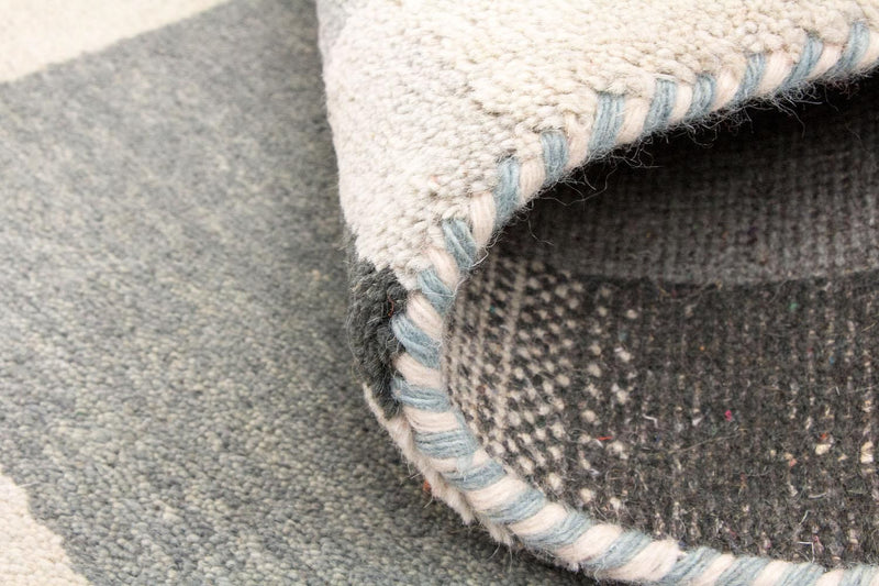 Gabbeh tapijt - Indus - 141 x 72 cm - zilver