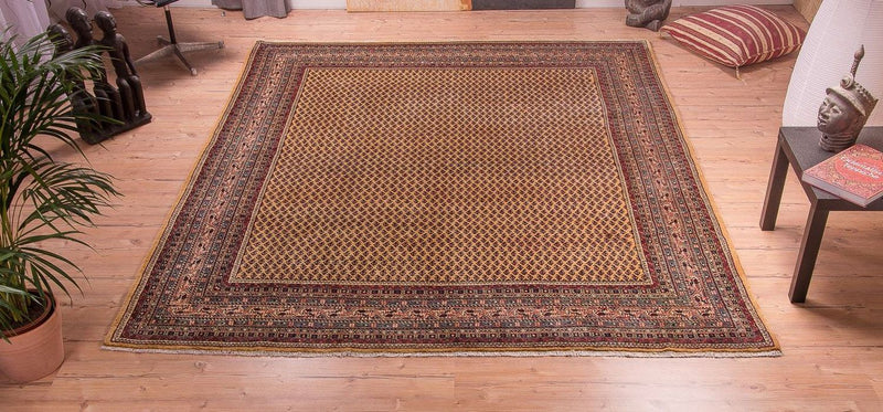 Perzisch Tapijt - Nomadisch - 288 x 238 cm - beige