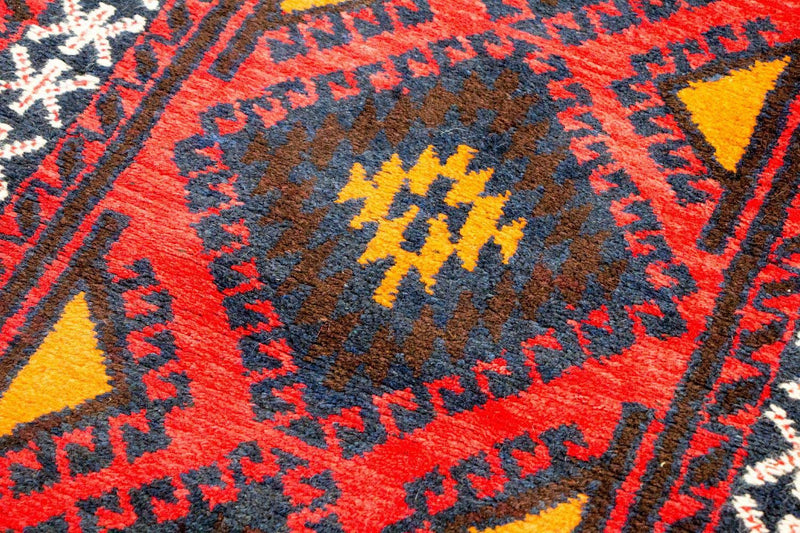Baluch tapijt - 136 x 76 cm - rood