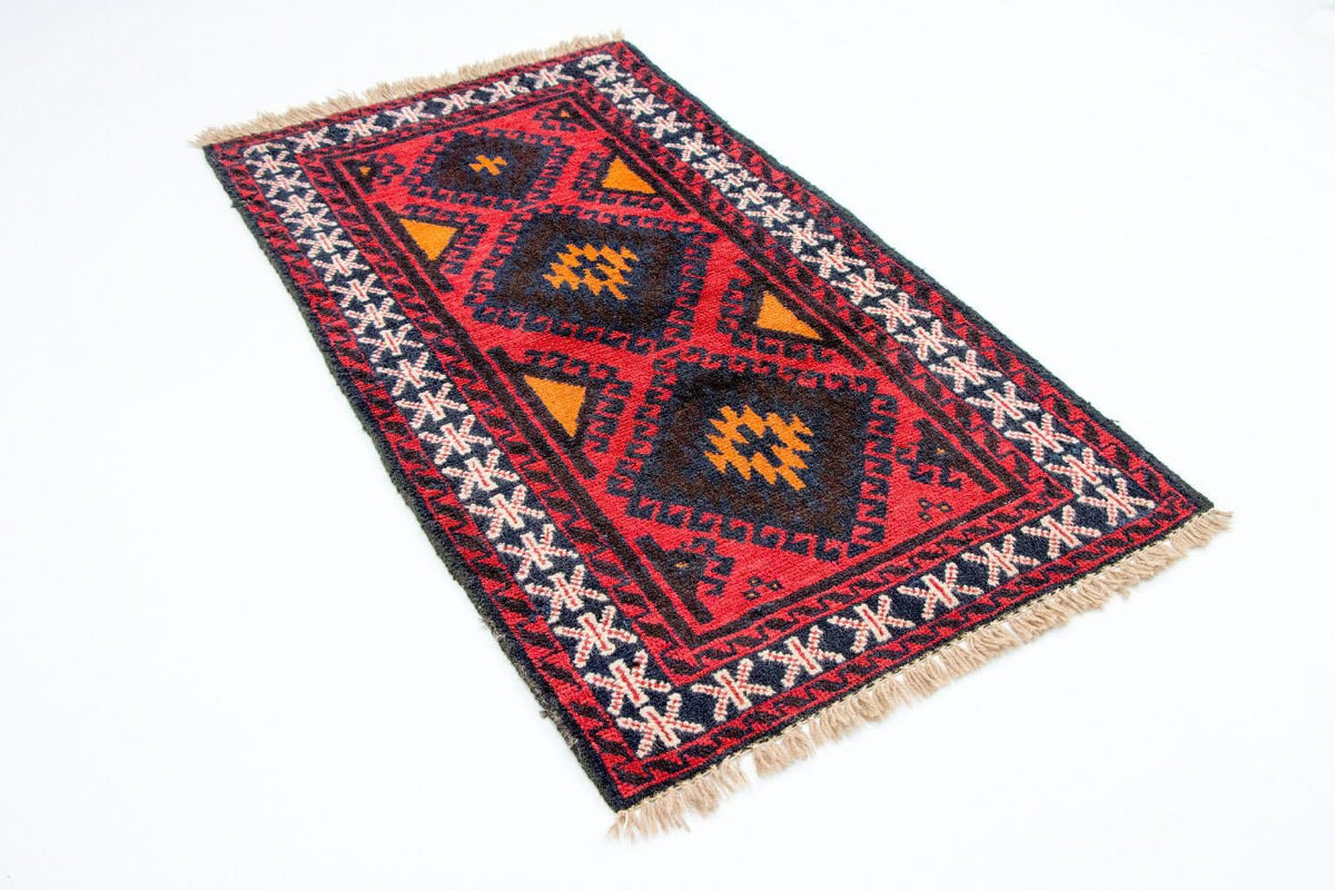 Baluch tapijt - 136 x 76 cm - rood