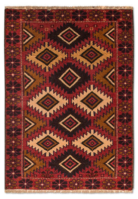 Baluch tapijt - 118 x 79 cm - rood