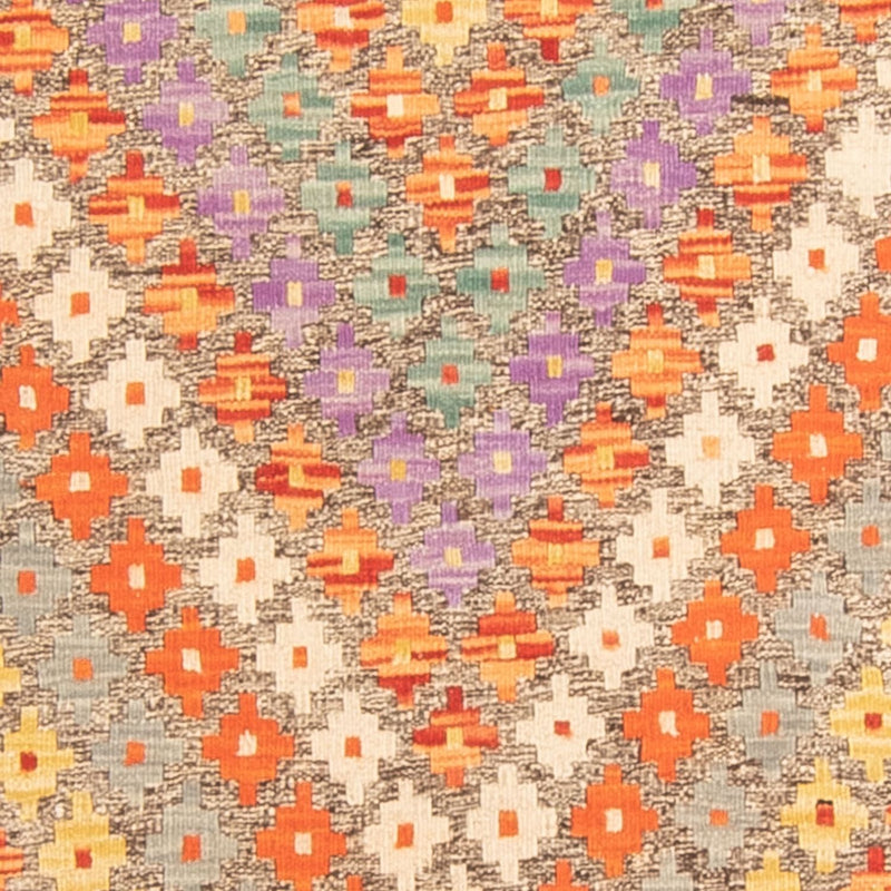 Kelim tapijt - Splash - 200 x 155 cm - veelkleurig