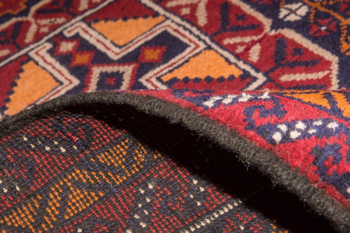 Baluch tapijt - 126 x 77 cm - veelkleurig