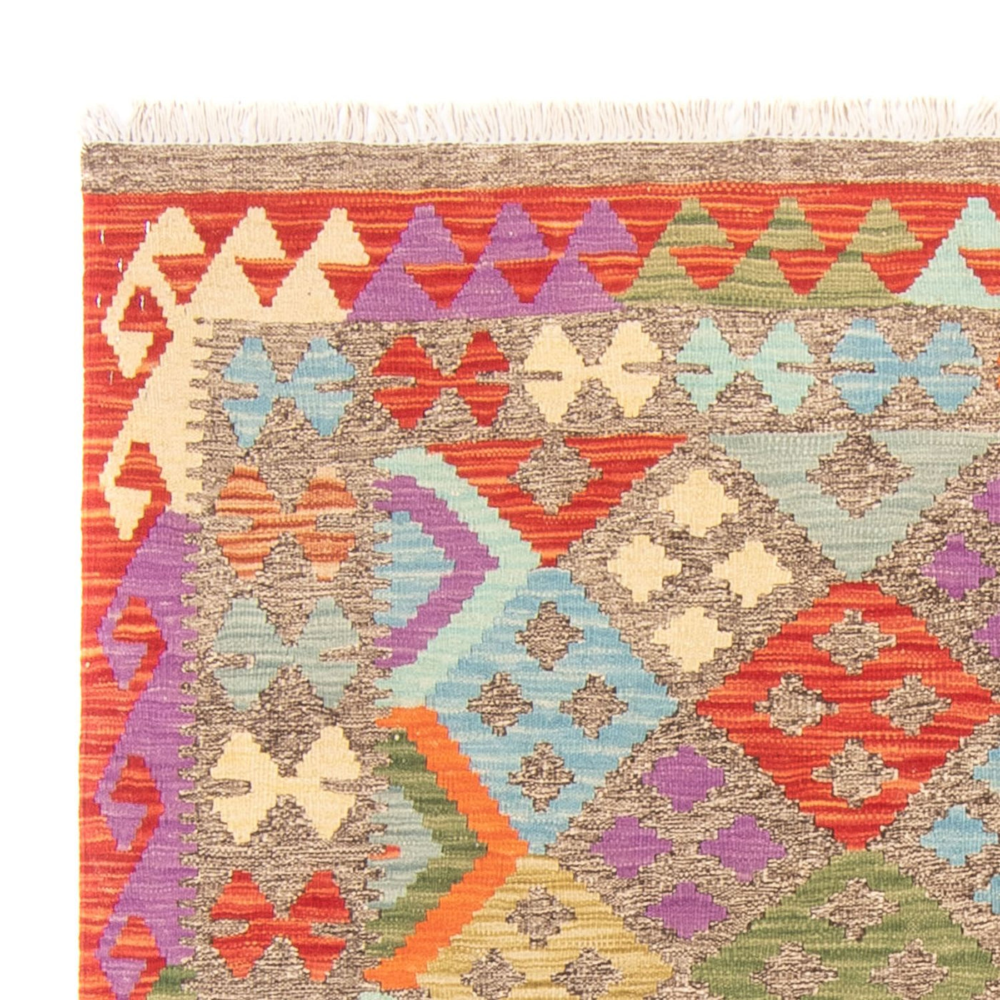 Kilim Maimana Tapijt 206x155cm - Wollen tapijt