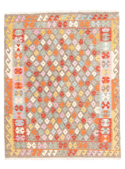 Kilim Maimana Tapijt 154x189cm - Wollen tapijt