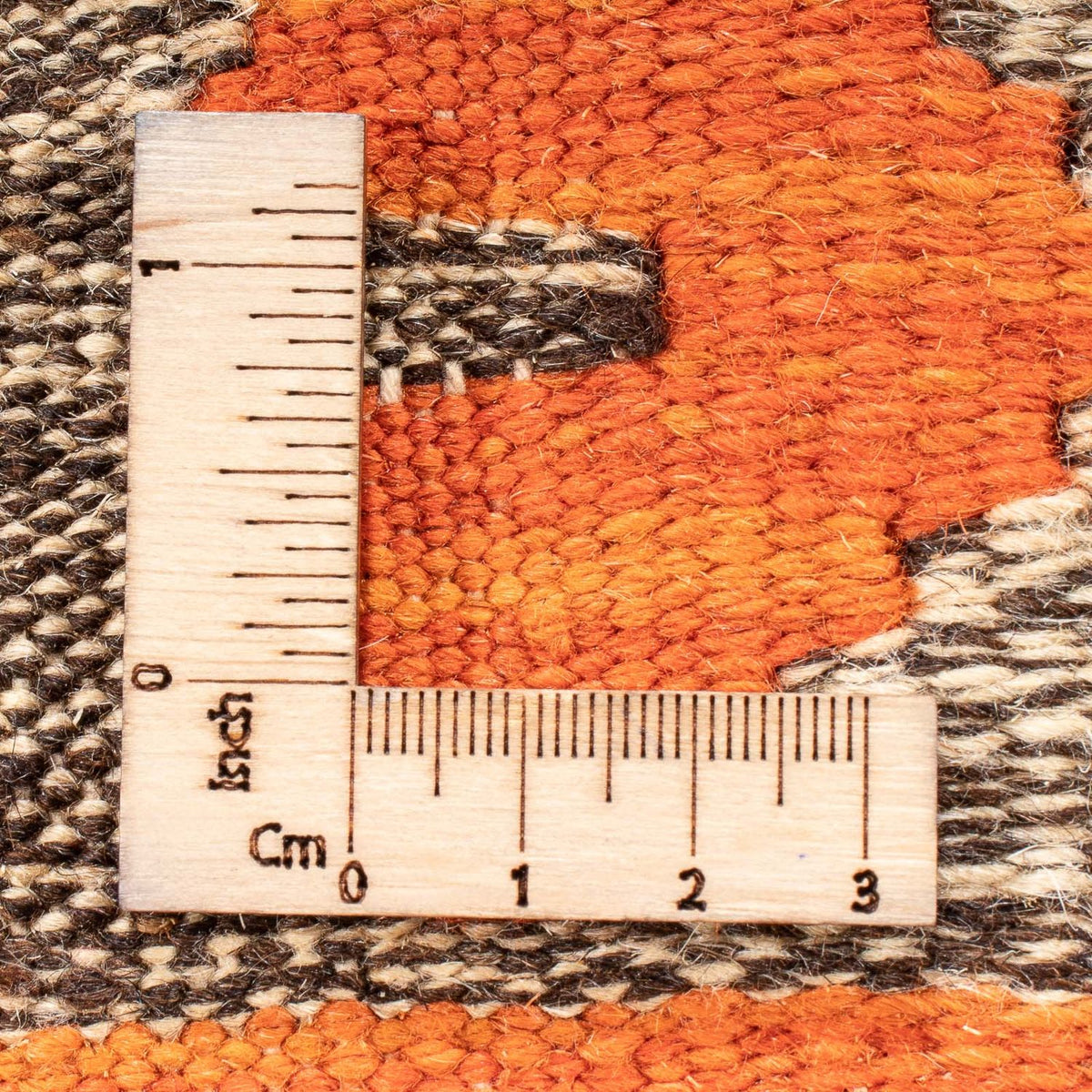 Kelim tapijt - Splash - 189 x 154 cm - veelkleurig