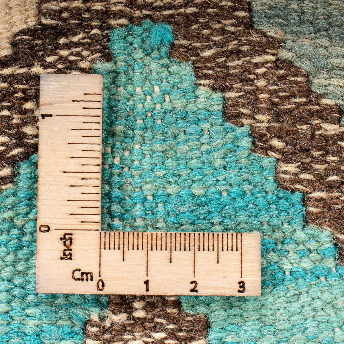 Kelim tapijt - Splash - 195 x 155 cm - veelkleurig