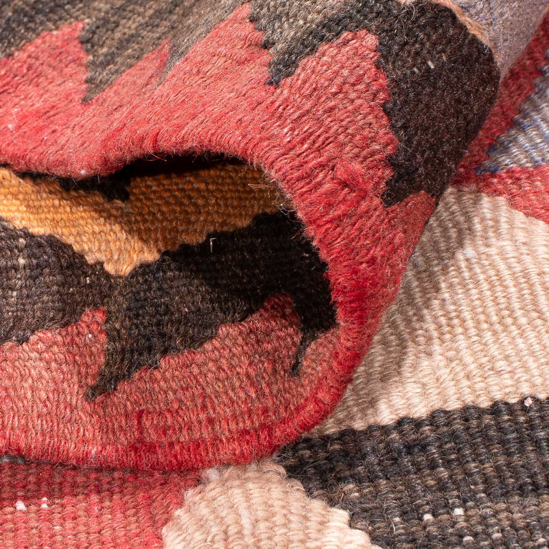 Loper Kelim tapijt - Oud - 425 x 165 cm - licht rood