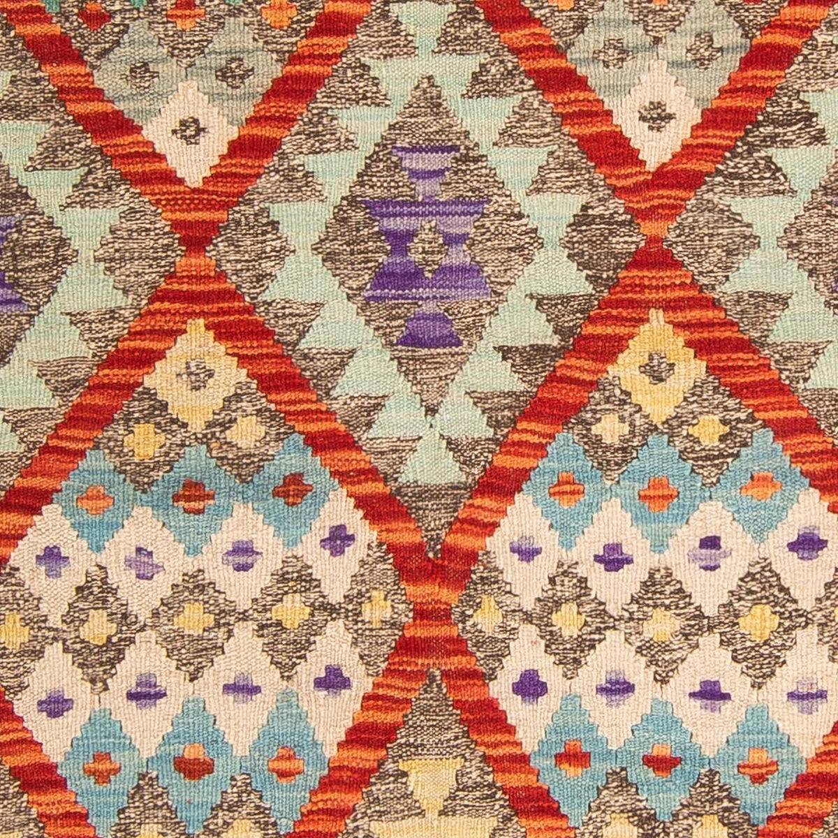 Kelim tapijt - Splash - 156 x 100 cm - veelkleurig