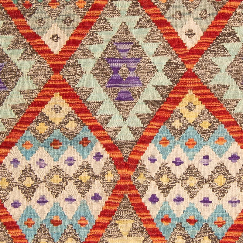 Kelim tapijt - Splash - 156 x 100 cm - veelkleurig