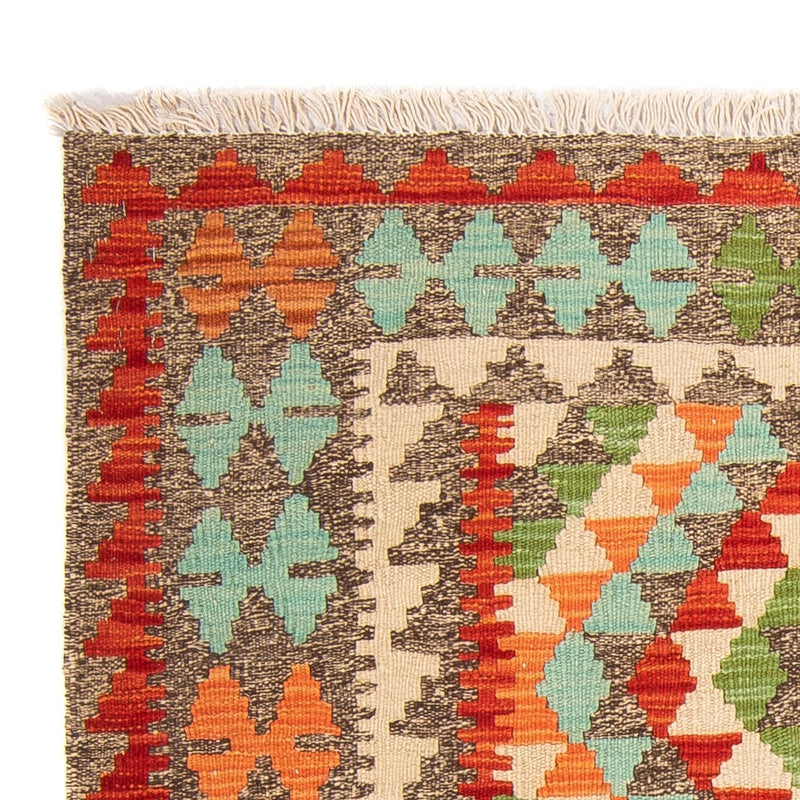 Kelim tapijt - Splash - 148 x 97 cm - veelkleurig