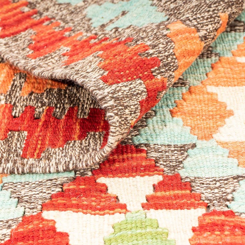 Kelim tapijt - Splash - 148 x 97 cm - veelkleurig