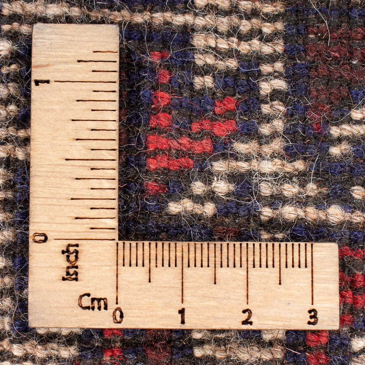 Baluch tapijt - Gebedskleed - 113 x 62 cm - beige