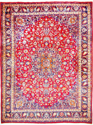 Perzisch tapijt - Klassiek - 396 x 293 cm - rood