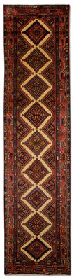 Loper Perzisch Tapijt - Nomadisch - 325 x 78 cm - bruin