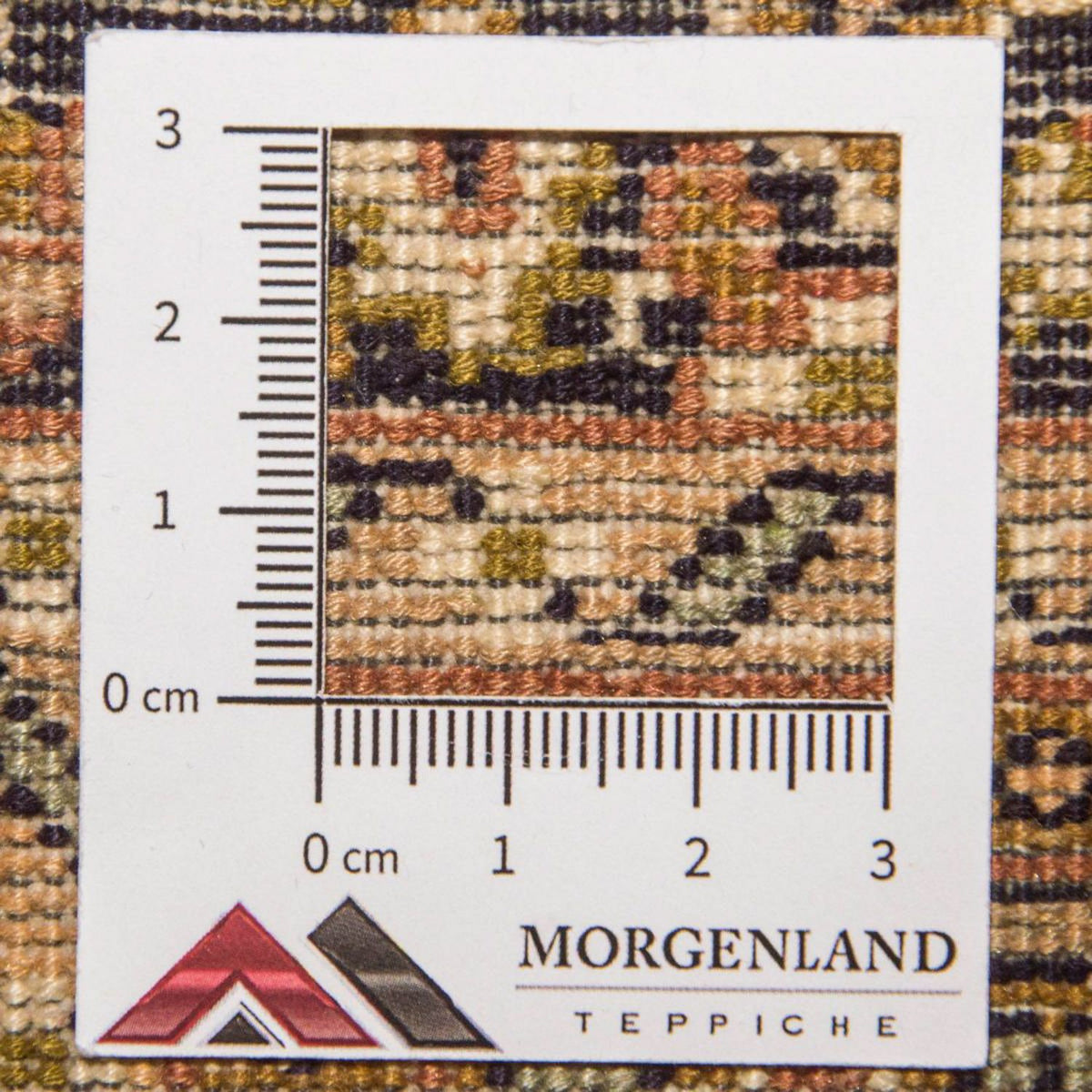 Zijden tapijt - Kashmir Silk - 158 x 93 cm - bruin