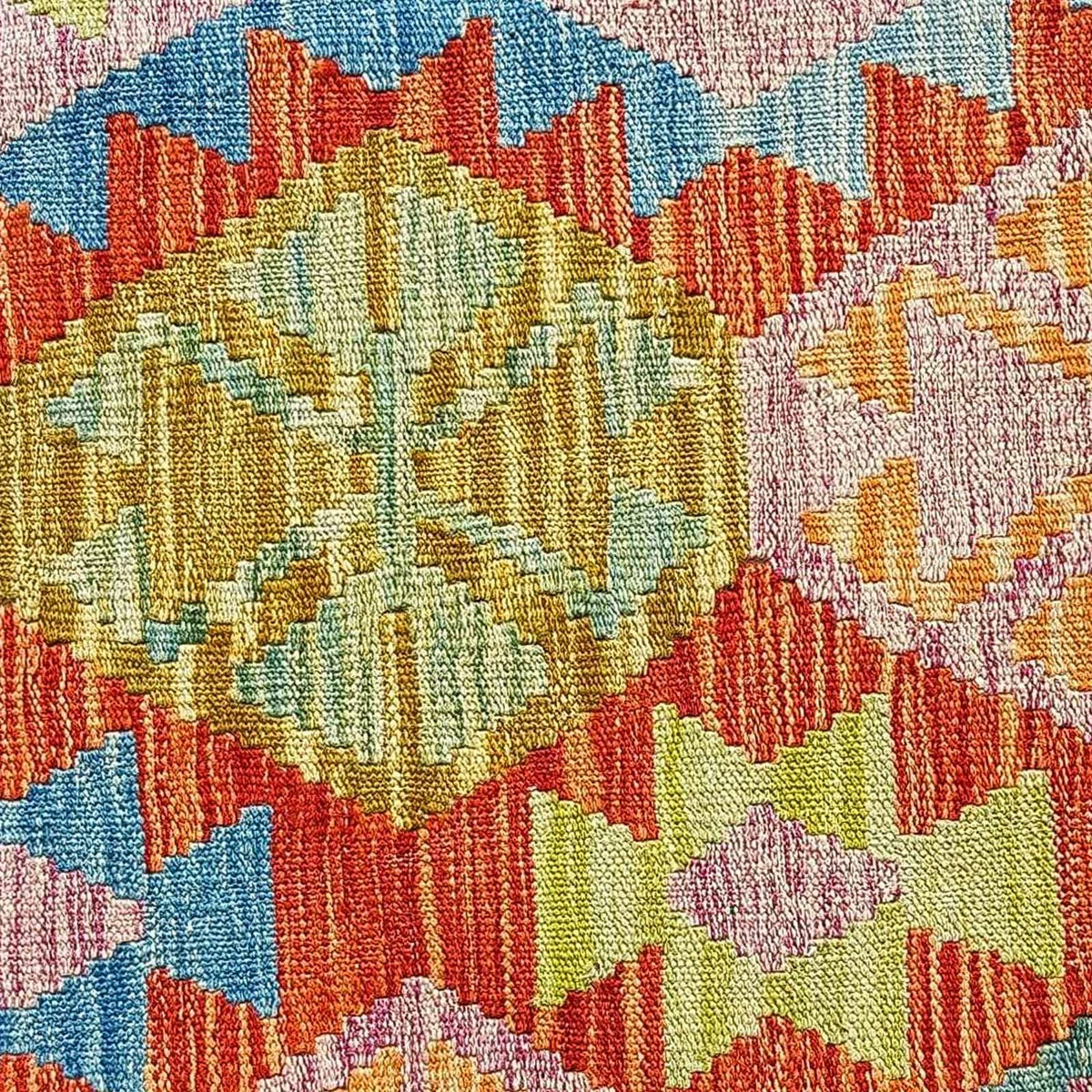 Kelim tapijt - Splash - 300 x 206 cm - veelkleurig