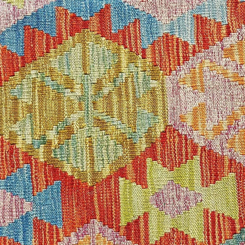 Kelim tapijt - Splash - 300 x 206 cm - veelkleurig