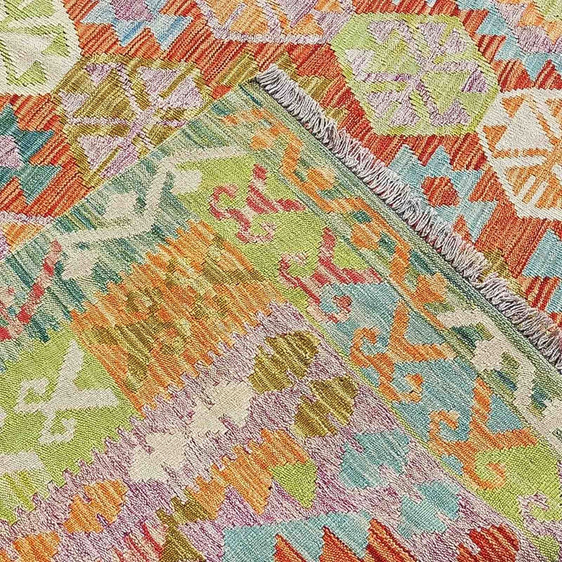 Kelim tapijt - Splash - 300 x 206 cm - veelkleurig