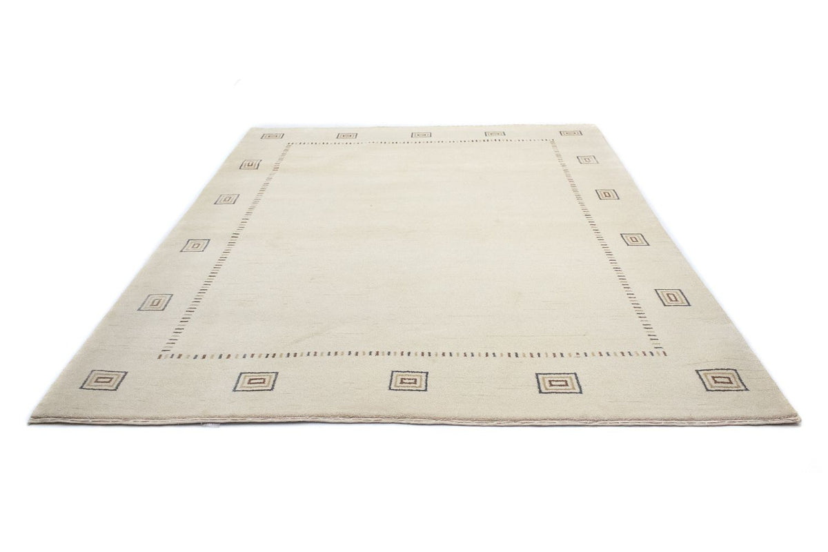 Gabbeh Tapijt - Loribaft Perzisch - 246 x 192 cm - beige