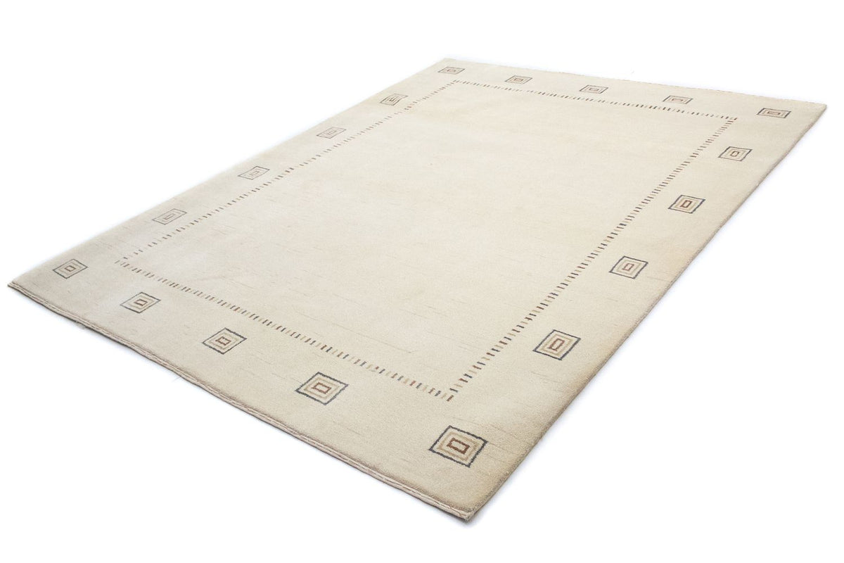 Gabbeh Tapijt - Loribaft Perzisch - 246 x 192 cm - beige