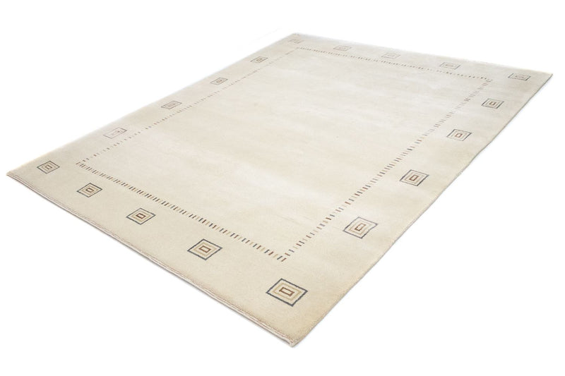 Gabbeh Tapijt - Loribaft Perzisch - 246 x 192 cm - beige