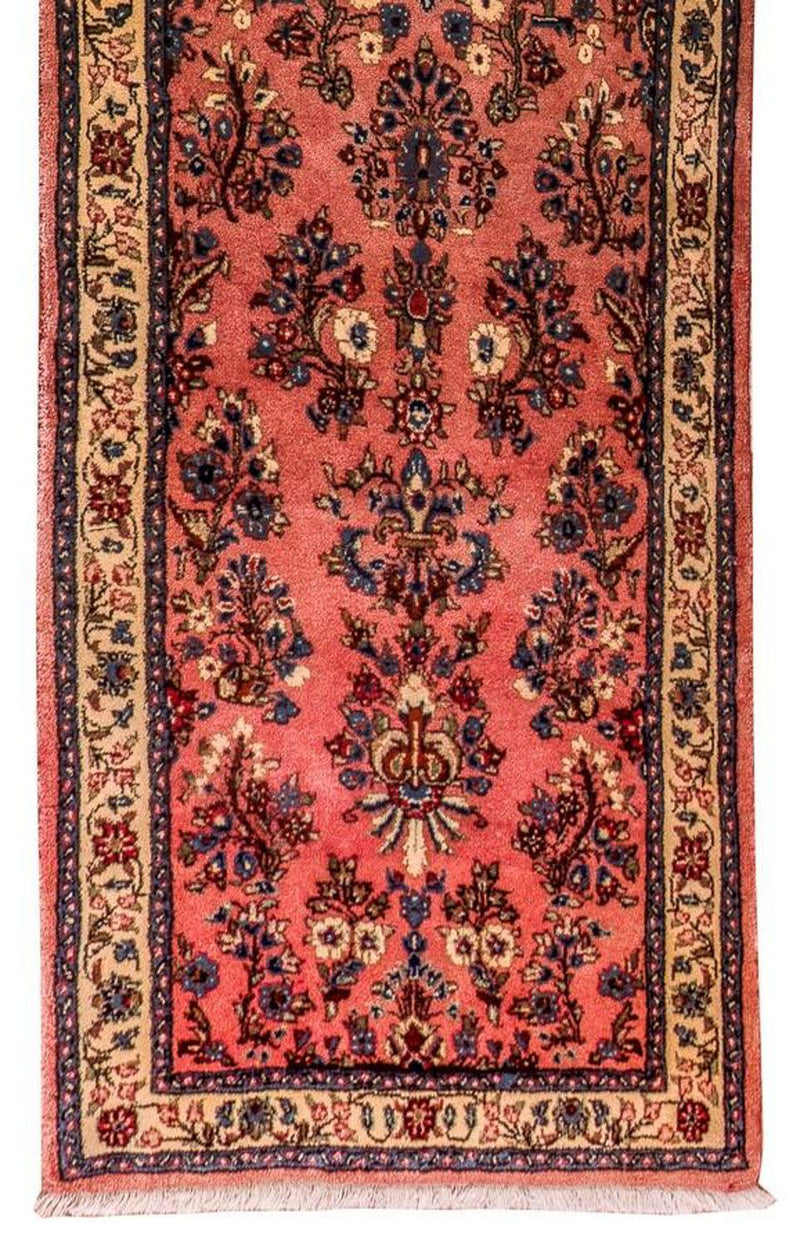 Loper Perzisch tapijt - Klassiek - 316 x 75 cm - rood